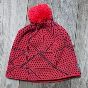 Stio | Pom-pom Patterned Knit Winter Beanie